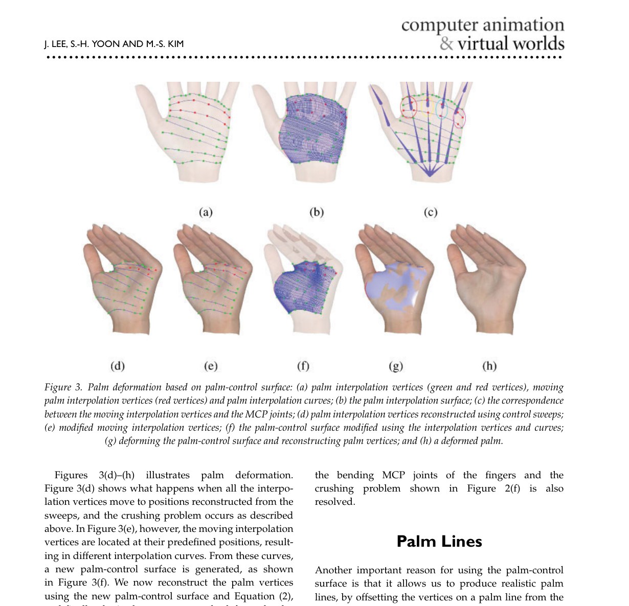 Realistic Human Hand Deformation