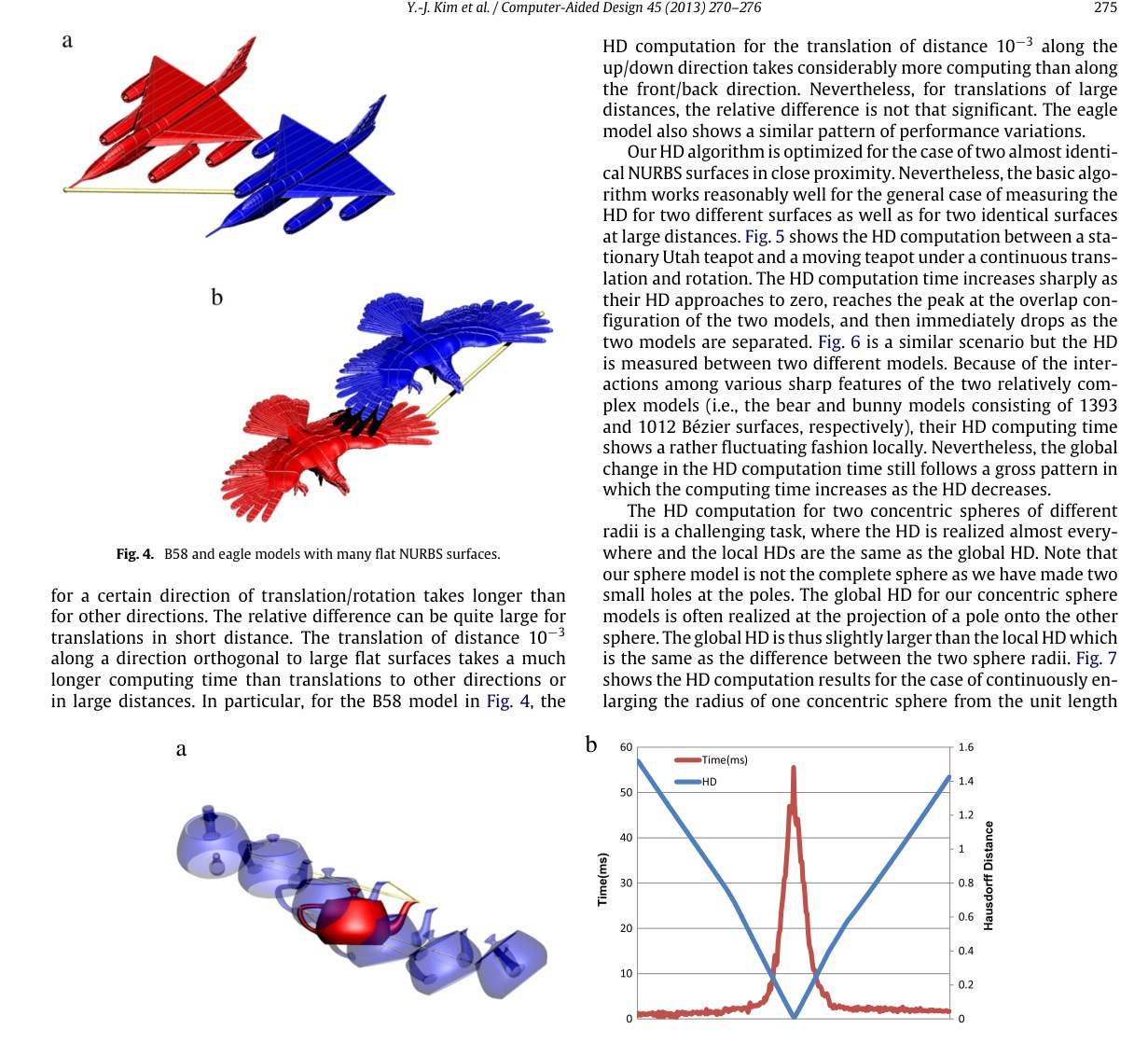 Efficient Hausdorff Distance Computation