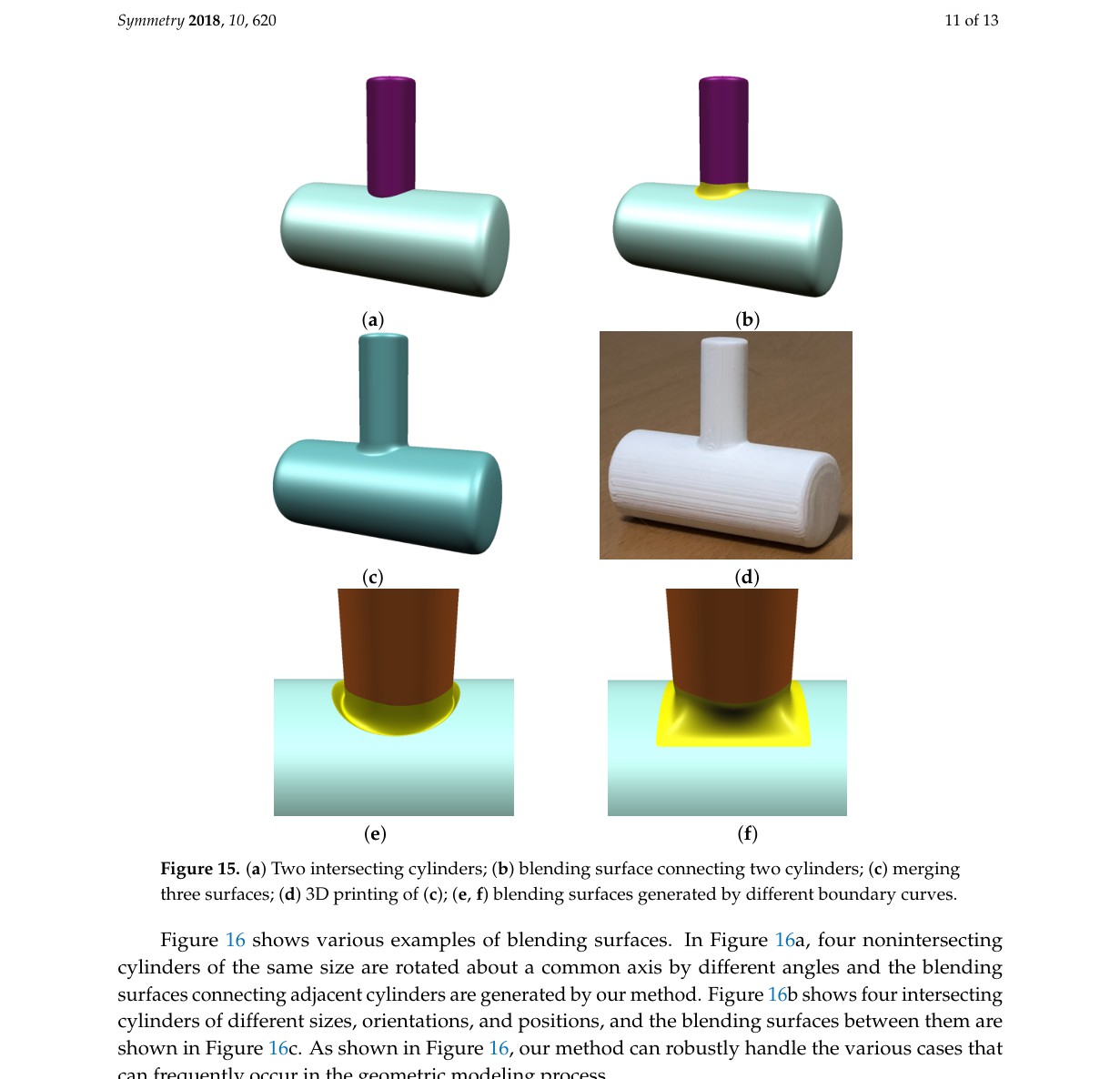 Parametric Blending of Triangular Meshes