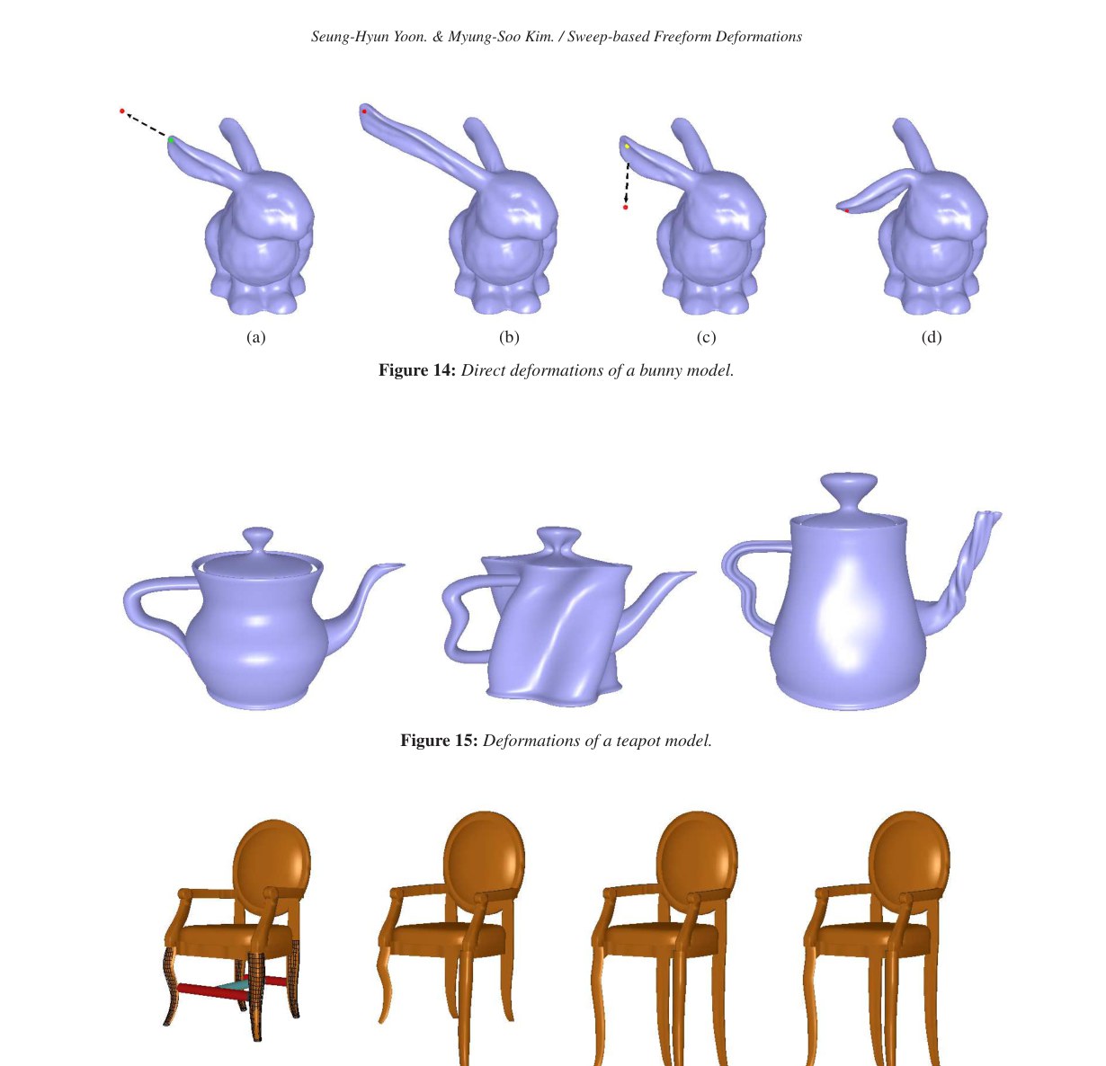 Sweep-based Freeform Deformations
